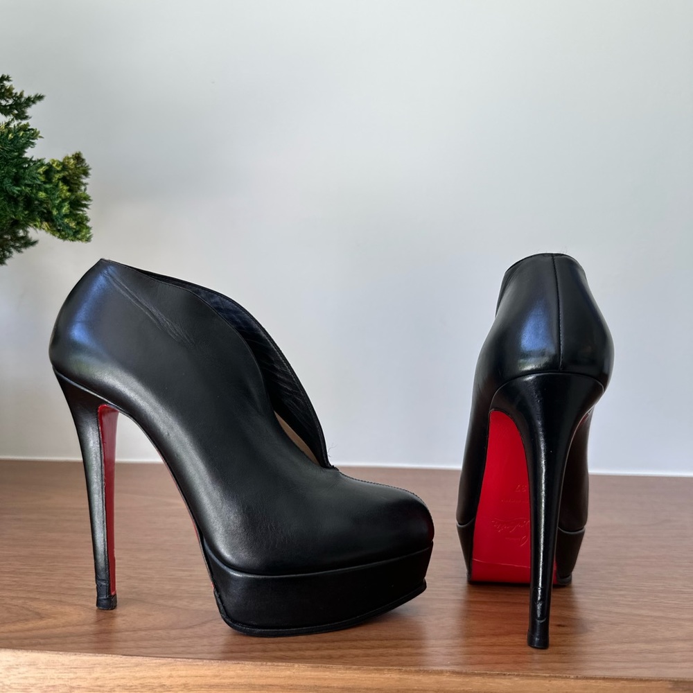 Louboutin stiletto booties